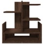 Wooden engineering desktop organizer brown 49x20x52.5 cm by , Classification and organization - Ref: Foro24-848079, Price: 42...