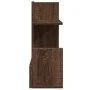 Wooden engineering desktop organizer brown 49x20x52.5 cm by , Classification and organization - Ref: Foro24-848079, Price: 41...