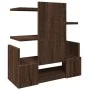 Wooden engineering desktop organizer brown 49x20x52.5 cm by , Classification and organization - Ref: Foro24-848079, Price: 41...