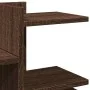 Wooden engineering desktop organizer brown 49x20x52.5 cm by , Classification and organization - Ref: Foro24-848079, Price: 41...