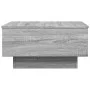 Mesa de centro madera contrachapada gris Sonoma 60x45x31 cm de , Mesas de centro - Ref: Foro24-848085, Precio: 69,99 €, Descu...