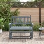Massive Rutschbank aus grauer Pappelholz 118x70x104,5 cm. von , Schaukelstühle - Ref: Foro24-4008869, Preis: 123,94 €, Rabatt: %