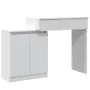 Dresser with white LED lights 115x37x110.5 cm by , Bedroom Dressers - Ref: Foro24-848227, Price: 169,90 €, Discount: %