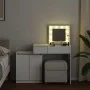 Dresser with white LED lights 115x37x110.5 cm by , Bedroom Dressers - Ref: Foro24-848227, Price: 169,90 €, Discount: %