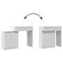 Dresser with white LED lights 115x37x110.5 cm by , Bedroom Dressers - Ref: Foro24-848227, Price: 169,90 €, Discount: %