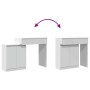 Schminktisch mit weißen LED-Lichtern 115x37x110,5 cm von , Schlafzimmerkommoden - Ref: Foro24-848227, Preis: 174,68 €, Rabatt: %