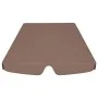 Brown garden swing replacement canopy 150/130x105/70 cm by vidaXL, Covers for tents and gazebos - Ref: Foro24-312108, Price: ...
