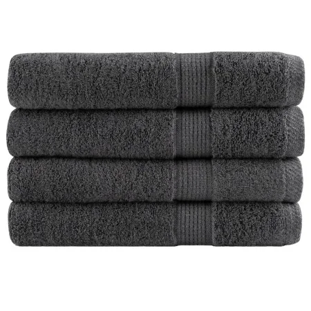 Saunatücher 4 Stk. 100% Baumwolle Anthrazit 80x200 cm 600 g/m² von , Handtücher - Ref: Foro24-137169, Preis: 87,48 €, Rabatt: %