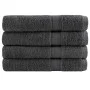 Saunatücher 4 Stk. 100% Baumwolle Anthrazit 80x200 cm 600 g/m² von , Handtücher - Ref: Foro24-137169, Preis: 87,48 €, Rabatt: %