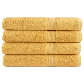 Saunatücher 4 Stück 100% Baumwolle blau 80x200 cm 600 g/m² von , Handtücher - Ref: Foro24-137291, Preis: 79,32 €, Rabatt: %