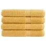 Saunatücher 4 Stück 100% Baumwolle blau 80x200 cm 600 g/m² von , Handtücher - Ref: Foro24-137291, Preis: 79,32 €, Rabatt: %