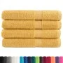 Saunatücher 4 Stück 100% Baumwolle blau 80x200 cm 600 g/m² von , Handtücher - Ref: Foro24-137291, Preis: 79,32 €, Rabatt: %