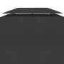 Gazebo awning 2 levels 310 g/m² 4x3 m black by vidaXL, Covers for tents and gazebos - Ref: Foro24-312075, Price: 73,89 €, Dis...