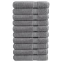 Saunatücher 10 Stück 100% Baumwolle grau 80x200 cm 600 g/m² von , Handtücher - Ref: Foro24-137316, Preis: 201,14 €, Rabatt: %