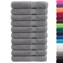 Sauna towels 10 units 100% cotton gray 80x200 cm 600 gsm by , Towels - Ref: Foro24-137316, Price: 201,14 €, Discount: %