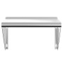 Edelstahl-Wandregal in Silber, 50x30x31 cm. von , Regale und Regale - Ref: Foro24-30277, Preis: 62,68 €, Rabatt: %