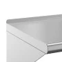 Estante de pared de acero inoxidable plateado 50x30x31 cm de , Estantes y estanterías - Ref: Foro24-30277, Precio: 61,13 €, D...