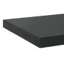 Estantes de pared 2 uds acero inoxidable negro 50x30x3 cm de , Estantes y estanterías - Ref: Foro24-30294, Precio: 44,73 €, D...