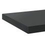 Wandregale 2 Stück Edelstahl schwarz 50x30x3 cm von , Regale und Regale - Ref: Foro24-30294, Preis: 42,50 €, Rabatt: %