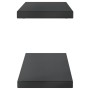 Wandregale 2 Stück Edelstahl schwarz 100x23,5x3 cm von , Regale und Regale - Ref: Foro24-30289, Preis: 46,86 €, Rabatt: %