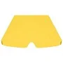 Replacement canopy for garden swing yellow 188/168x145/110 cm by vidaXL, Covers for tents and gazebos - Ref: Foro24-312091, P...