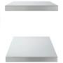Wandregale 2 Stück Edelstahl silber 75x30x3 cm von , Regale und Regale - Ref: Foro24-30282, Preis: 61,53 €, Rabatt: %