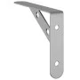 Soportes de estante 4 uds acero inoxidable plata 15x2,5x11,5 cm de , Estantes y estanterías - Ref: Foro24-30296, Precio: 16,0...