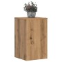 Plant stands 2 units oak wood artisan 30x30x50 cm by , Pot stands - Ref: Foro24-852923, Price: 46,10 €, Discount: %