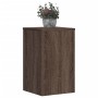 Soportes de plantas 2 uds madera marrón roble 30x30x50 cm de , Soportes para macetas - Ref: Foro24-852921, Precio: 48,07 €, D...
