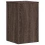 Soportes de plantas 2 uds madera marrón roble 30x30x50 cm de , Soportes para macetas - Ref: Foro24-852921, Precio: 51,61 €, D...