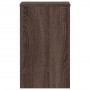 Soportes de plantas 2 uds madera marrón roble 30x30x50 cm de , Soportes para macetas - Ref: Foro24-852921, Precio: 48,07 €, D...
