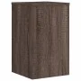 Soportes de plantas 2 uds madera marrón roble 30x30x50 cm de , Soportes para macetas - Ref: Foro24-852921, Precio: 51,61 €, D...