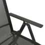 Liegender Gartenstuhl, 2 Stück, aus schwarzem Textilene-Aluminium von vidaXL, Gartenstühle - Ref: Foro24-312195, Preis: 174,6...