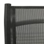 Liegender Gartenstuhl, 2 Stück, aus schwarzem Textilene-Aluminium von vidaXL, Gartenstühle - Ref: Foro24-312195, Preis: 174,6...
