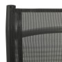 Liegender Gartenstuhl, 2 Stück, aus schwarzem Textilene-Aluminium von vidaXL, Gartenstühle - Ref: Foro24-312195, Preis: 183,8...
