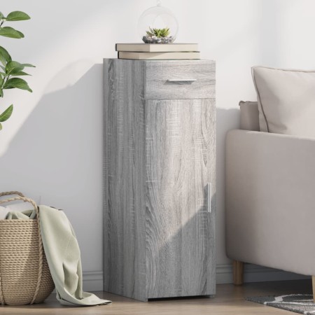 Engineered wood sideboard in Sonoma grey, 30x42.5x93 cm by , Sideboards - Ref: Foro24-846276, Price: 69,80 €, Discount: %