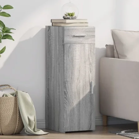 Engineered wood sideboard in Sonoma grey, 30x42.5x93 cm by , Sideboards - Ref: Foro24-846276, Price: 69,31 €, Discount: %