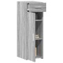 Engineered wood sideboard in Sonoma grey, 30x42.5x93 cm by , Sideboards - Ref: Foro24-846276, Price: 69,80 €, Discount: %