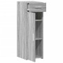 Engineered wood sideboard in Sonoma grey, 30x42.5x93 cm by , Sideboards - Ref: Foro24-846276, Price: 69,80 €, Discount: %