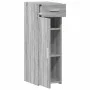 Engineered wood sideboard in Sonoma grey, 30x42.5x93 cm by , Sideboards - Ref: Foro24-846276, Price: 69,31 €, Discount: %