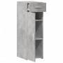 Engineered wood sideboard in concrete grey, 30x42.5x93 cm by , Sideboards - Ref: Foro24-846274, Price: 66,96 €, Discount: %