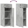 Engineered wood sideboard in concrete grey, 30x42.5x93 cm by , Sideboards - Ref: Foro24-846274, Price: 65,95 €, Discount: %