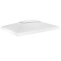 Gazebo awning 2 levels 310 g/m² 4x3 m white by vidaXL, Covers for tents and gazebos - Ref: Foro24-312077, Price: 91,28 €, Dis...