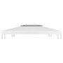 Gazebo awning 2 levels 310 g/m² 4x3 m white by vidaXL, Covers for tents and gazebos - Ref: Foro24-312077, Price: 91,28 €, Dis...