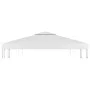 Gazebo awning 2 levels 310 g/m² 4x3 m white by vidaXL, Covers for tents and gazebos - Ref: Foro24-312077, Price: 88,57 €, Dis...