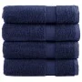 4er-Pack Badetücher aus 100% Baumwolle in Marineblau, 100x150cm, 600gsm. von , Handtücher - Ref: Foro24-137264, Preis: 79,12 ...