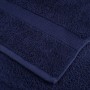 Toallas de baño 4 uds 100% algodón azul marino 100x150cm 600gsm de , Toallas - Ref: Foro24-137264, Precio: 83,85 €, Descuento: %
