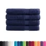Toallas premium 4 uds 100% algodón azul marino 100x200cm 600gsm de , Toallas - Ref: Foro24-137270, Precio: 93,92 €, Descuento: %