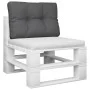 Cushion for anthracite fabric pallet sofa 50x40x12 cm by , Cushions for chairs and sofas - Ref: Foro24-360535, Price: 23,69 €...
