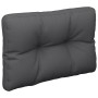 Cushion for anthracite fabric pallet sofa 50x40x12 cm by , Cushions for chairs and sofas - Ref: Foro24-360535, Price: 24,12 €...